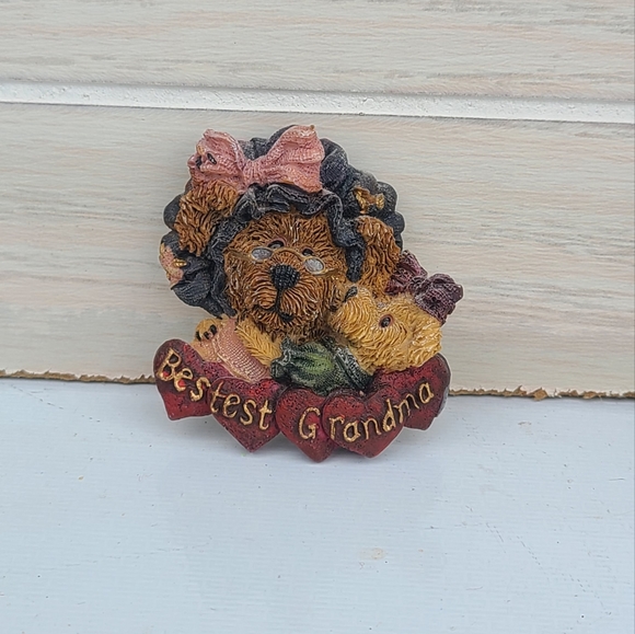 Boyd's & Friends Pin The Bearwear Collection Nana Bear w Bailey Bestest Grandma - Picture 1 of 3